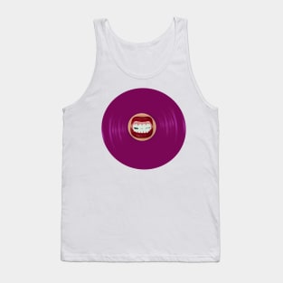 GUTS Dark Magenta Vinyl Tank Top